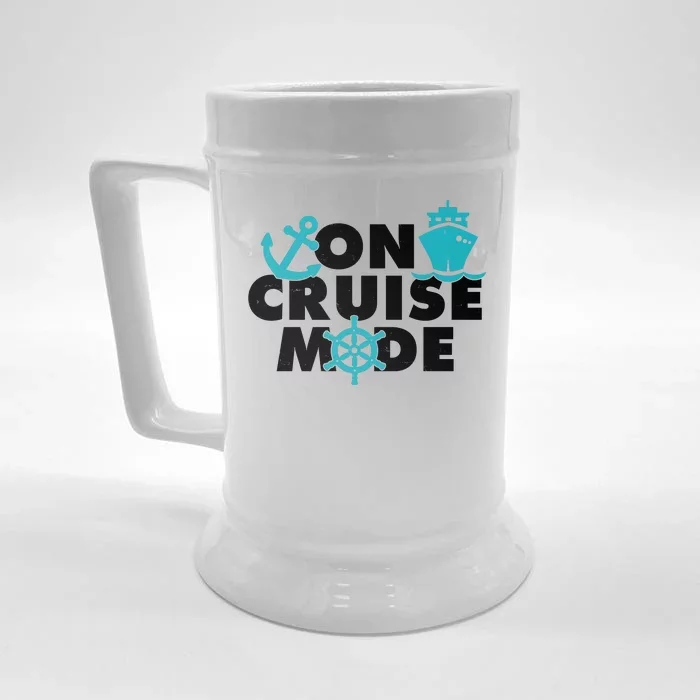 On Cruise Mode Front & Back Beer Stein