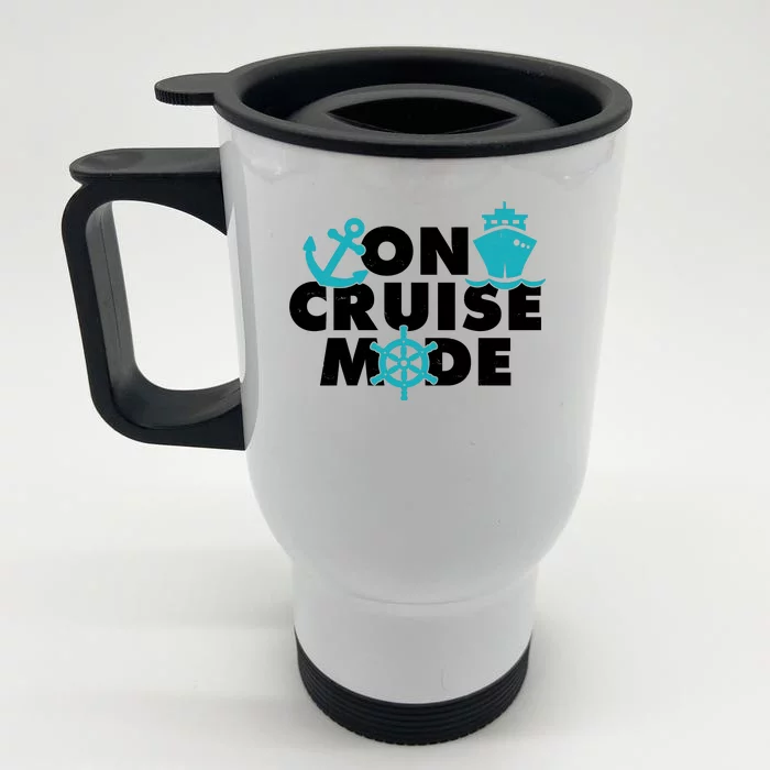 On Cruise Mode Front & Back Stainless Steel Travel Mug