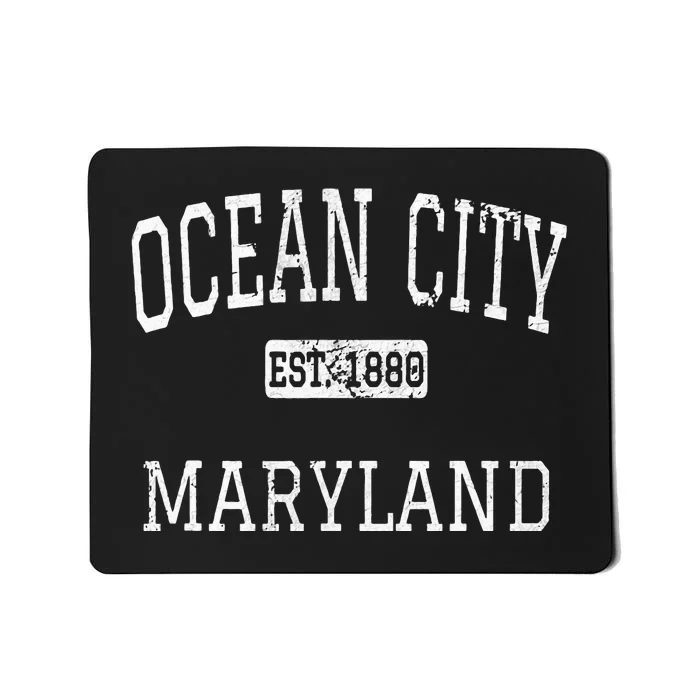 Ocean City Maryland Md Vintage Mousepad