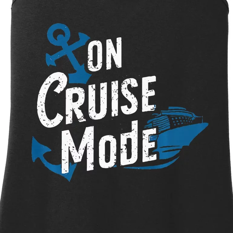 On Cruise Mode Family Cruising Essentials Vacation Ladies Essential Tank