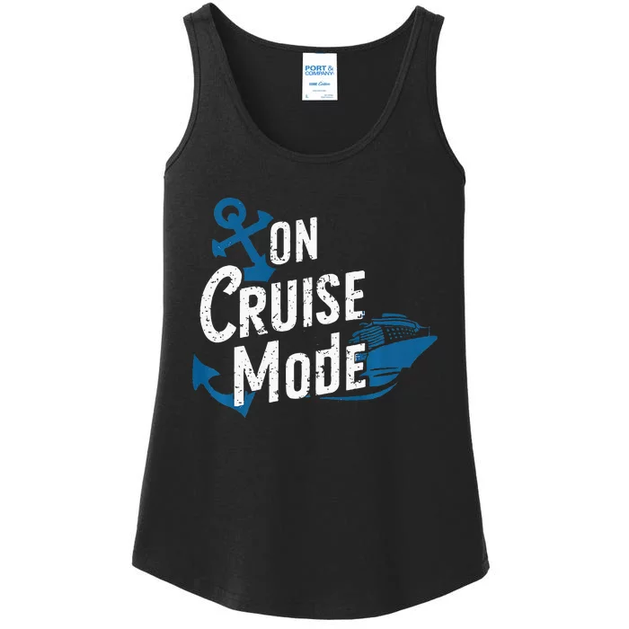 On Cruise Mode Family Cruising Essentials Vacation Ladies Essential Tank