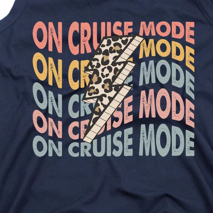 On Cruise Mode Cool Summer Vacation Tank Top