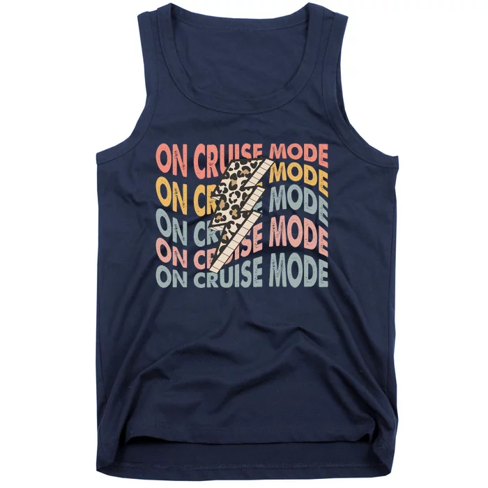 On Cruise Mode Cool Summer Vacation Tank Top