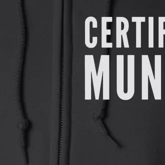 ORIGINAL Certified Munch Full Zip Hoodie