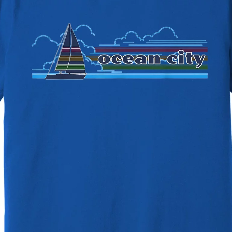 Ocean City Maryland Beach Day Sun and Fun Summer Apparel Premium T-Shirt