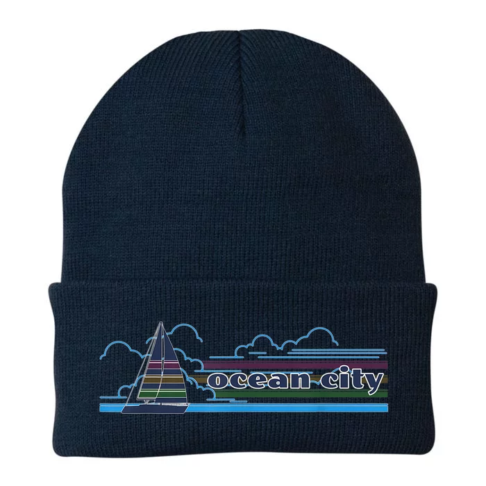 Ocean City Maryland Beach Day Sun and Fun Summer Apparel Knit Cap Winter Beanie