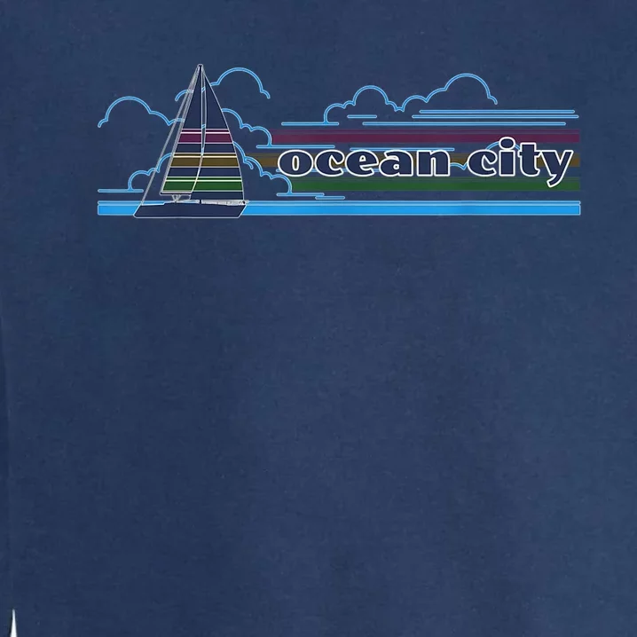 Ocean City Maryland Beach Day Sun and Fun Summer Apparel Garment-Dyed Sweatshirt