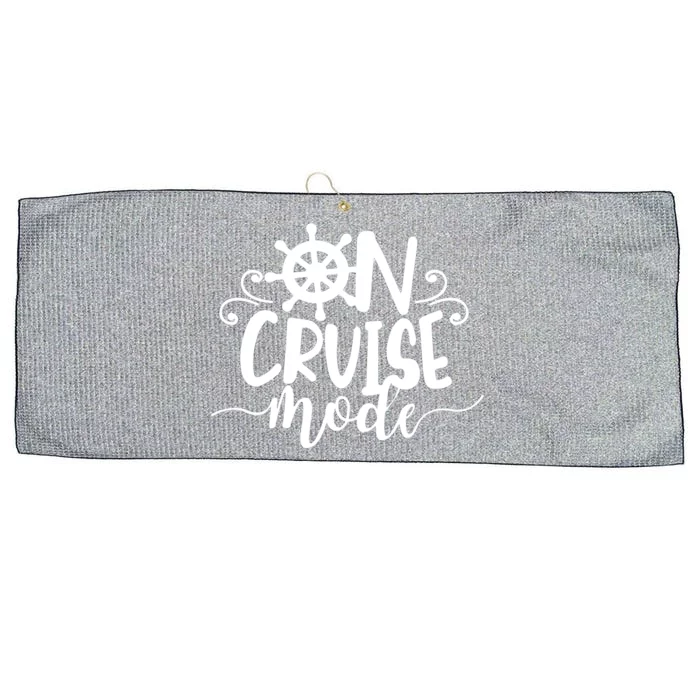 On Cruise Mode Large Microfiber Waffle Golf Towel