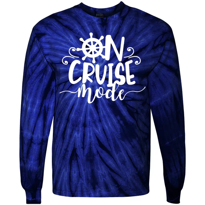 On Cruise Mode Tie-Dye Long Sleeve Shirt