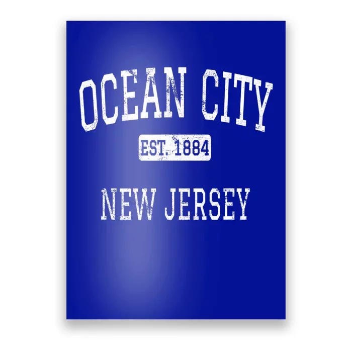 Ocean City New Jersey NJ Vintage Poster