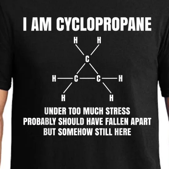 Organic Chemistry Nerd Cyclopropane Stress Joke Pajama Set