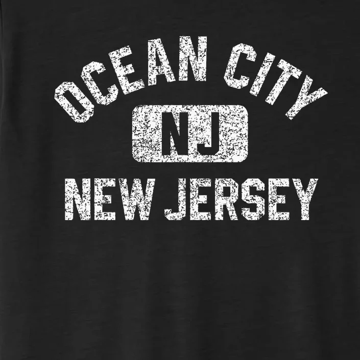 Ocean City Nj New Jersey Gym ChromaSoft Performance T-Shirt