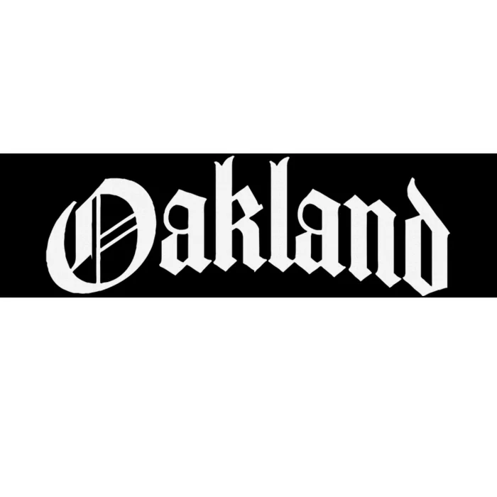 Oakland California Bumper Sticker