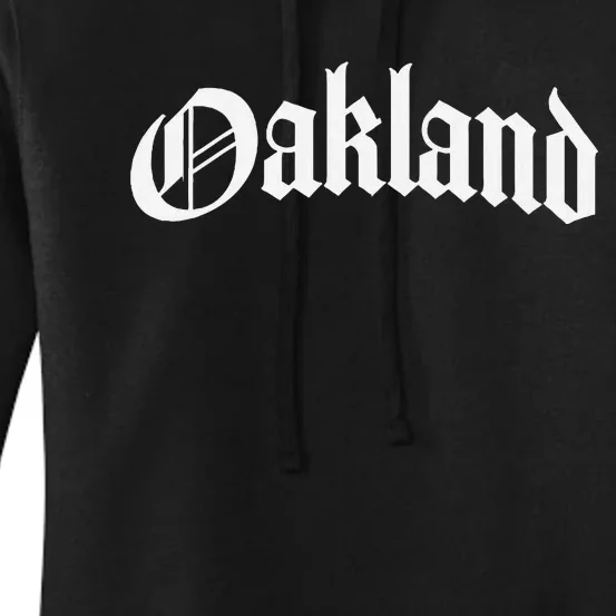 Oakland California Women's Pullover Hoodie