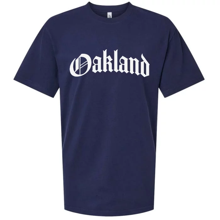 Oakland California Sueded Cloud Jersey T-Shirt