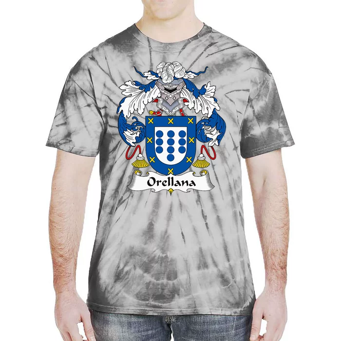 Orellana Coat Of Arms Family Crest Tie-Dye T-Shirt