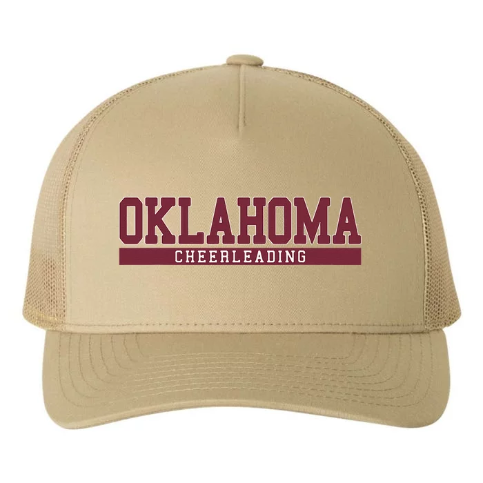 Oklahoma Cheerleading Yupoong Adult 5-Panel Trucker Hat