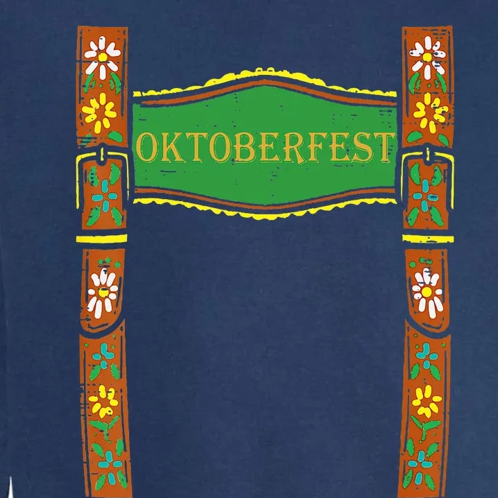 Oktoberfest Costume Garment-Dyed Sweatshirt