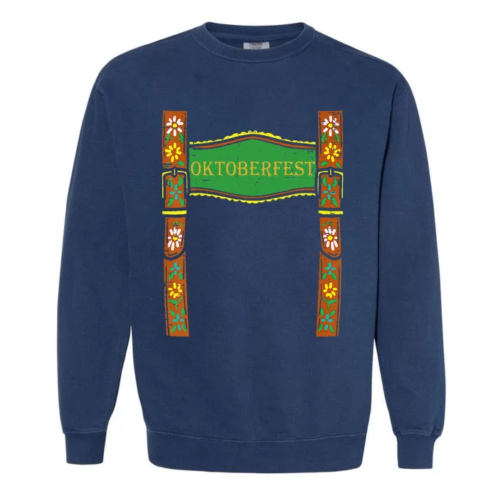 Oktoberfest Costume Garment-Dyed Sweatshirt