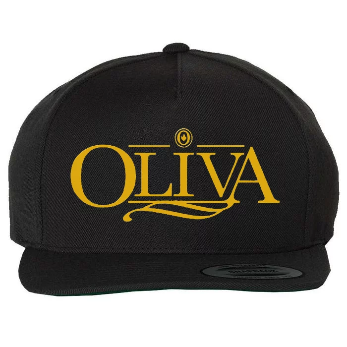 Oliva Cigar Wool Snapback Cap