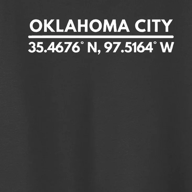 Oklahoma City Okc Fans Oklahoma City Toddler T-Shirt