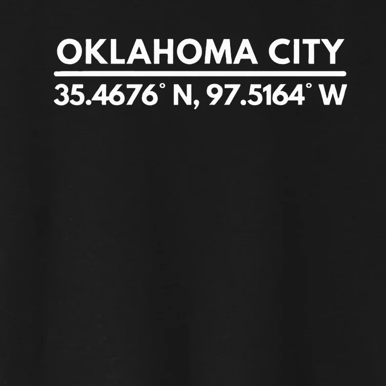 Oklahoma City Okc Fans Oklahoma City Women's Crop Top Tee