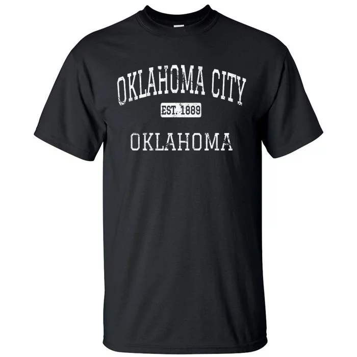 Oklahoma City Oklahoma Ok Vintage Tall T-Shirt