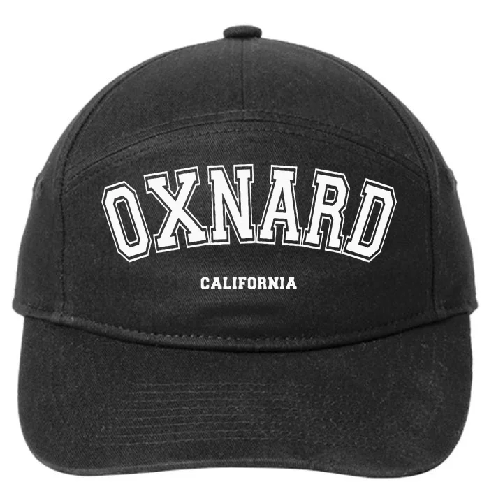 Oxnard California 7-Panel Snapback Hat