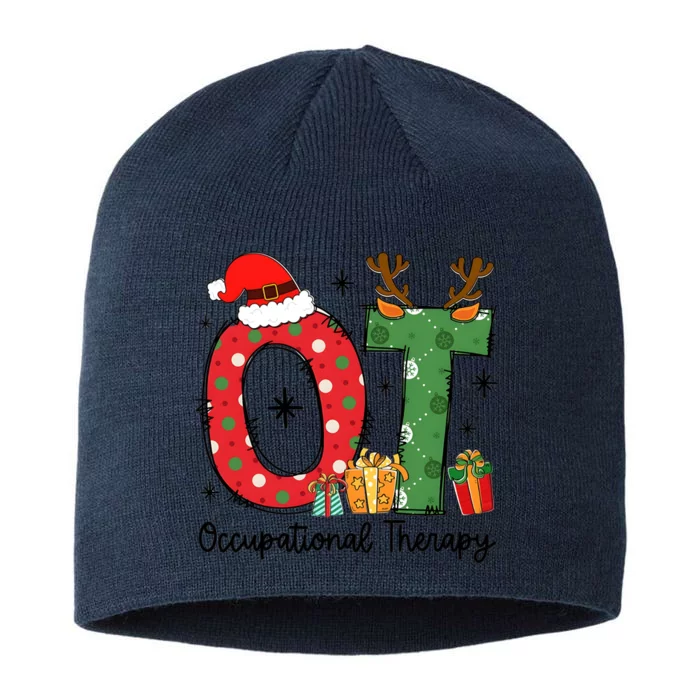 Ot Christmas Occupational Therapist 8 1/2in Sustainable Knit Beanie