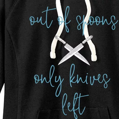 Ovarian Cancer Pcos Ptsd Anxiety Did Spoonie Awareness Great Gift Women's Fleece Hoodie