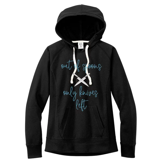 Ovarian Cancer Pcos Ptsd Anxiety Did Spoonie Awareness Great Gift Women's Fleece Hoodie