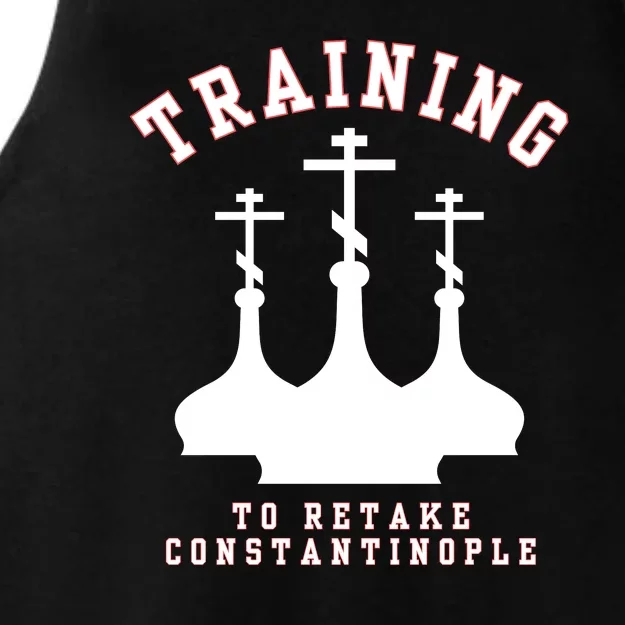 Orthodox Christian Retake Constantinople Ladies Tri-Blend Wicking Tank