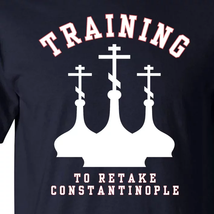 Orthodox Christian Retake Constantinople Tall T-Shirt