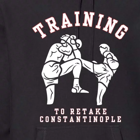 Orthodox Christian Retake Constantinople Premium Hoodie