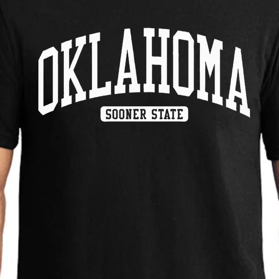 Oklahoma College Style Pajama Set