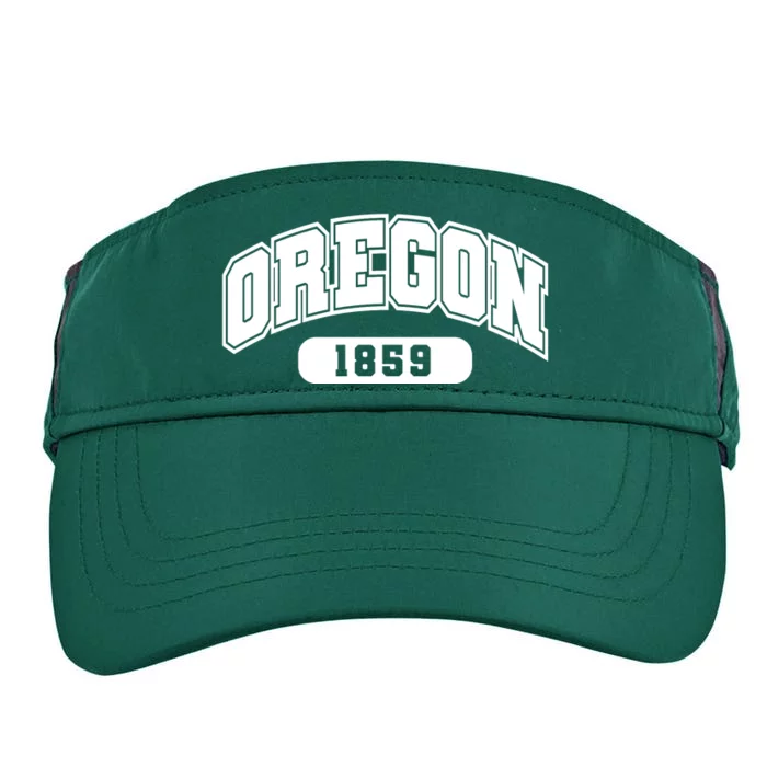 Oregon Collegiate Style 1859 Adult Drive Performance Visor