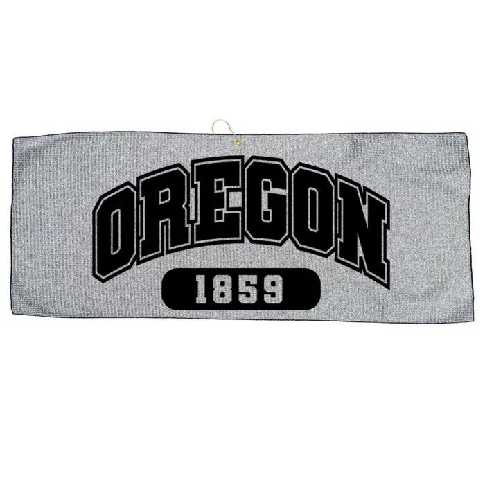 Oregon Collegiate Style 1859 Large Microfiber Waffle Golf Towel