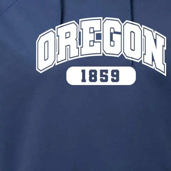 Oregon Collegiate Style 1859 Performance Fleece Hoodie