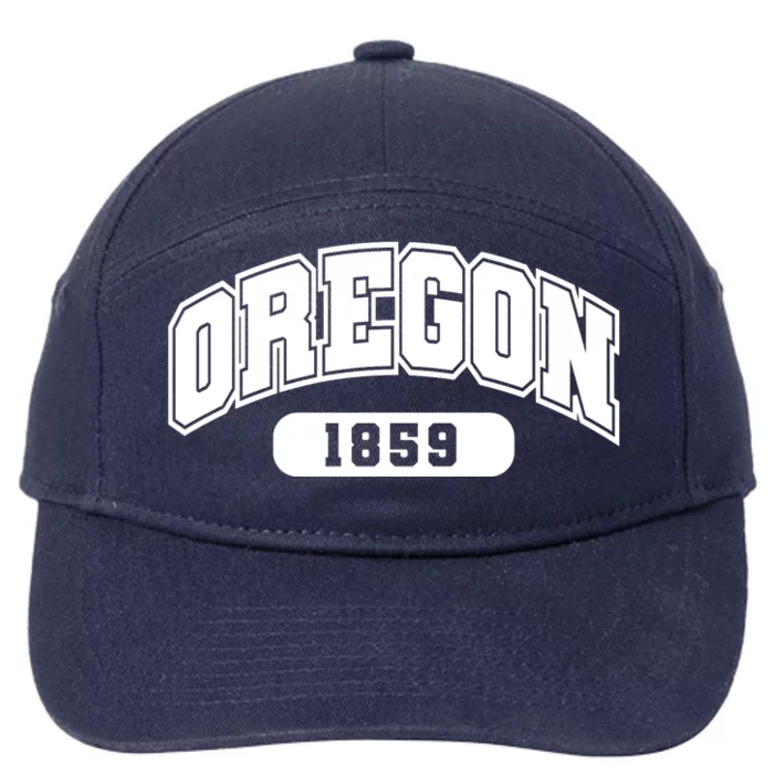 Oregon Collegiate Style 1859 7-Panel Snapback Hat