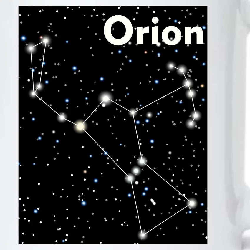 Orion Constellation Space Solar System Stars Black Color Changing Mug