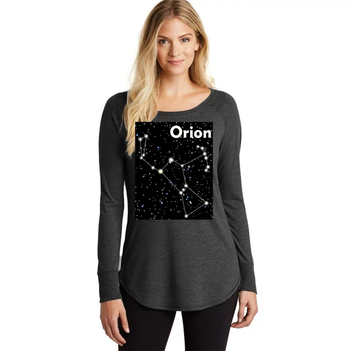 Orion Constellation Space Solar System Stars Women's Perfect Tri Tunic Long Sleeve Shirt