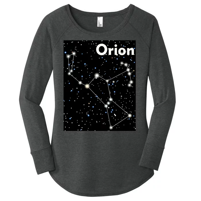 Orion Constellation Space Solar System Stars Women's Perfect Tri Tunic Long Sleeve Shirt