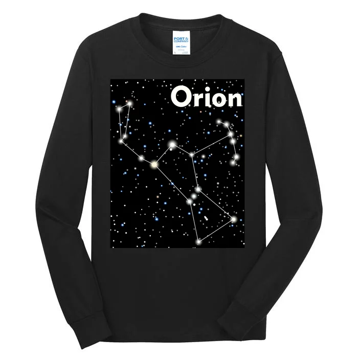 Orion Constellation Space Solar System Stars Tall Long Sleeve T-Shirt