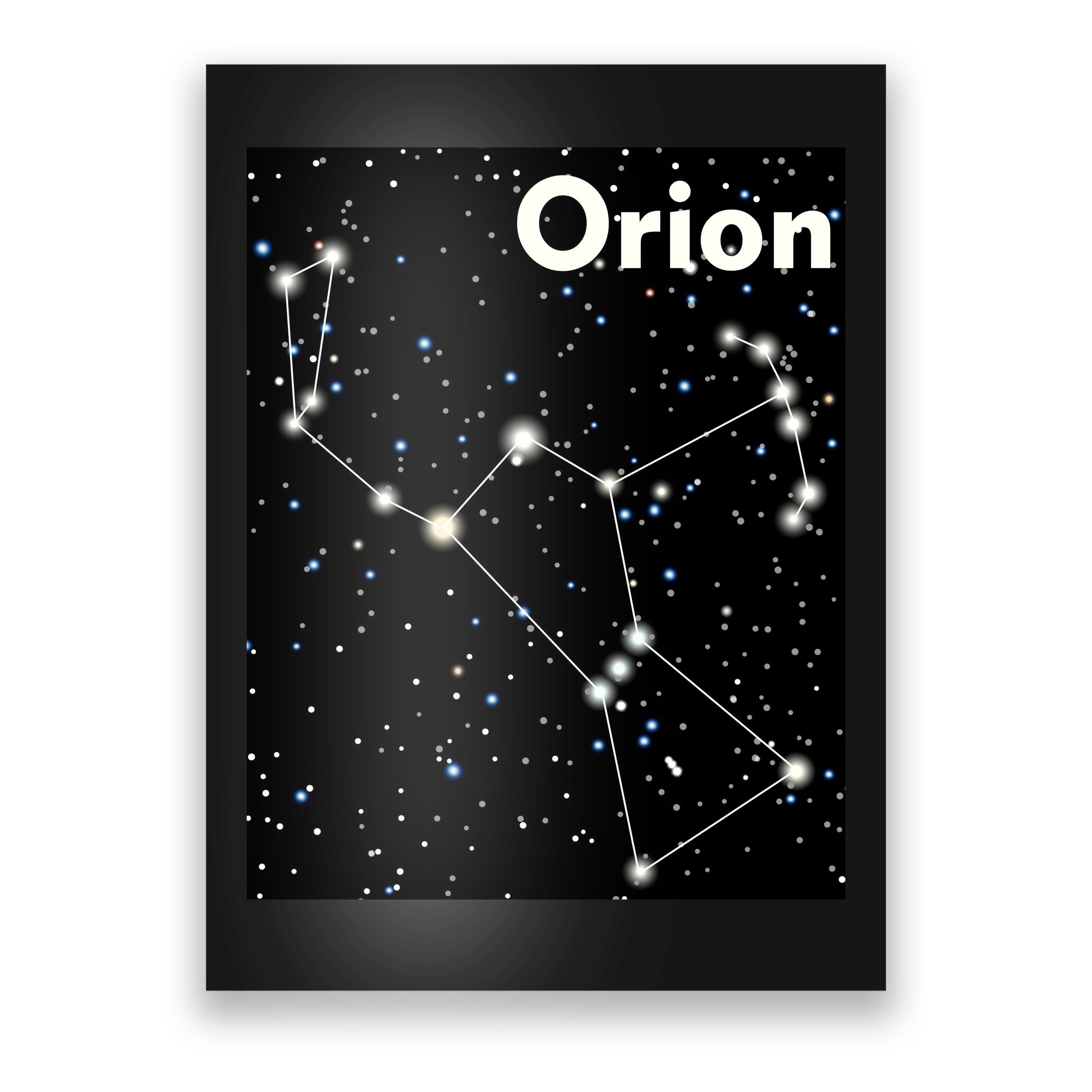 Orion Constellation Print | Grammatical Art