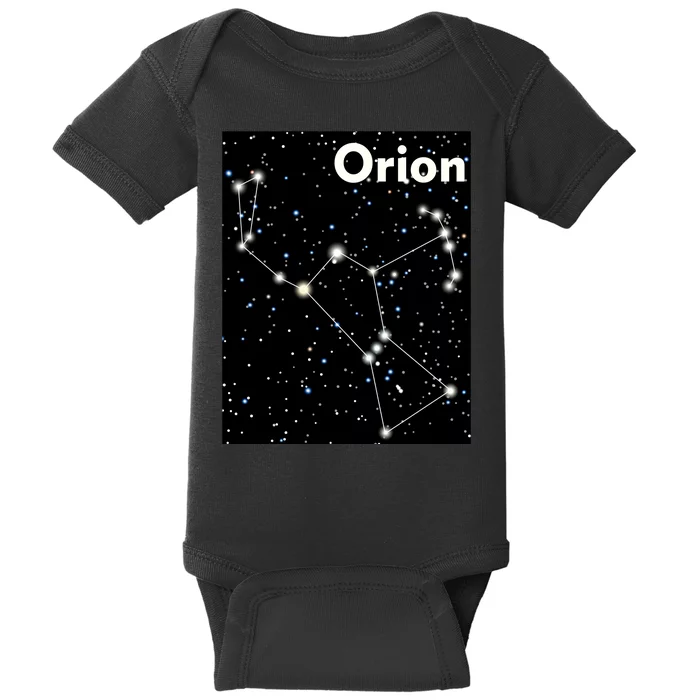 Orion Constellation Space Solar System Stars Baby Bodysuit