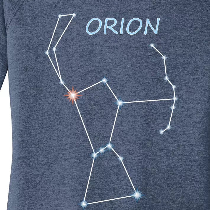 Orion Constellation Space Solar System Stars Astronomy Women's Perfect Tri Tunic Long Sleeve Shirt