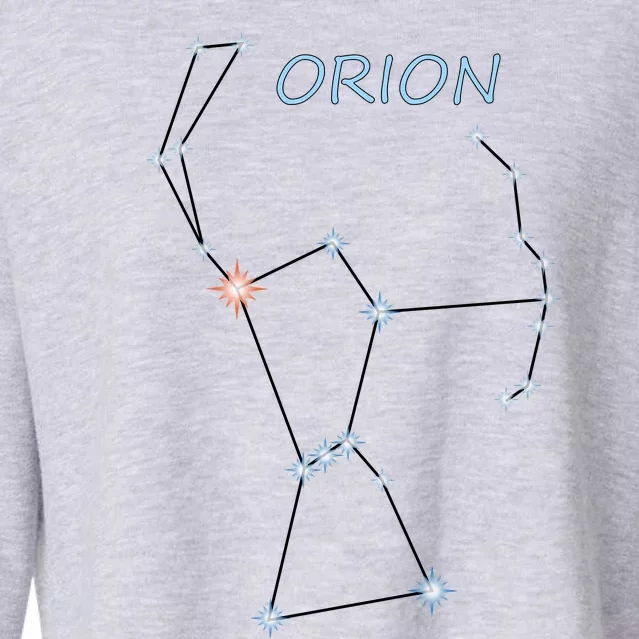 Orion Constellation Space Solar System Stars Astronomy Cropped Pullover Crew