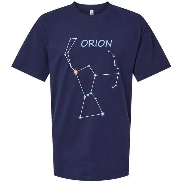 Orion Constellation Space Solar System Stars Astronomy Sueded Cloud Jersey T-Shirt