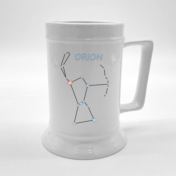 Orion Constellation Space Solar System Stars Astronomy Front & Back Beer Stein