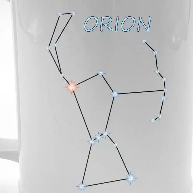 Orion Constellation Space Solar System Stars Astronomy Front & Back Beer Stein